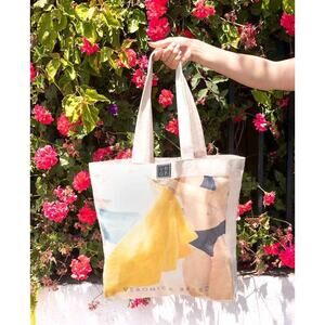 KATIENYC Veronica Beard VBGB Canvas Tote in Natural